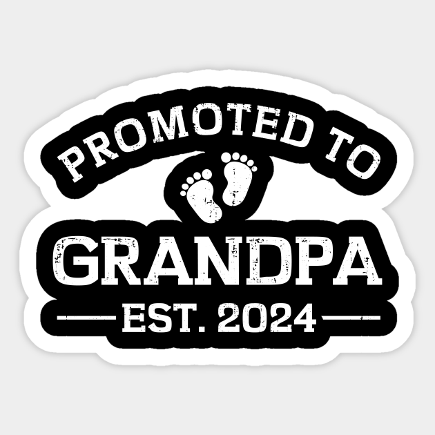 Promoted to grandpa 2024 for pregnancy baby announcement Promoted To